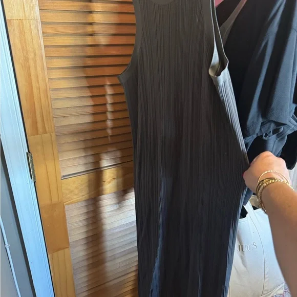 Toteme ribbed knit maxi in gray size XL - Picture 5 of 5